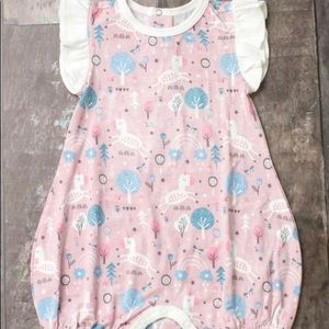 UNICORNLAND FLUTTER ROMPER 18-24 MO